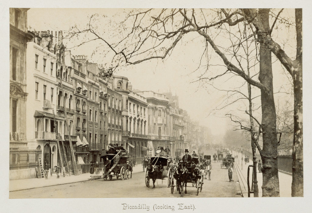Detail of Traffic in Piccadilly by Anonymous