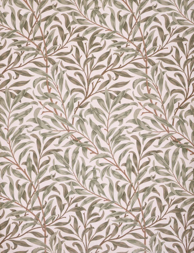 Detail of Morris Wallpaper, Willow Bough Design by Anonymous