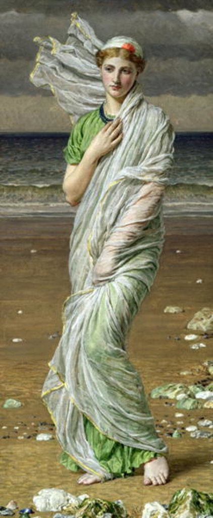 Detail of Seashells by Albert Joseph Moore