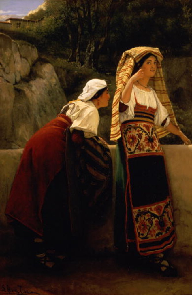 Detail of Italian Women from Abruzzo by Lawrence Alma-Tadema