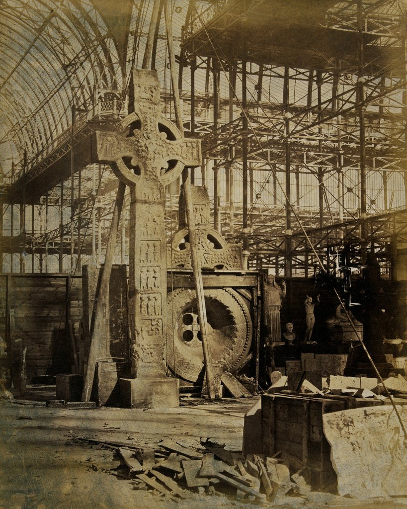 Detail of Celtic Crosses at Crystal Palace by Anonymous