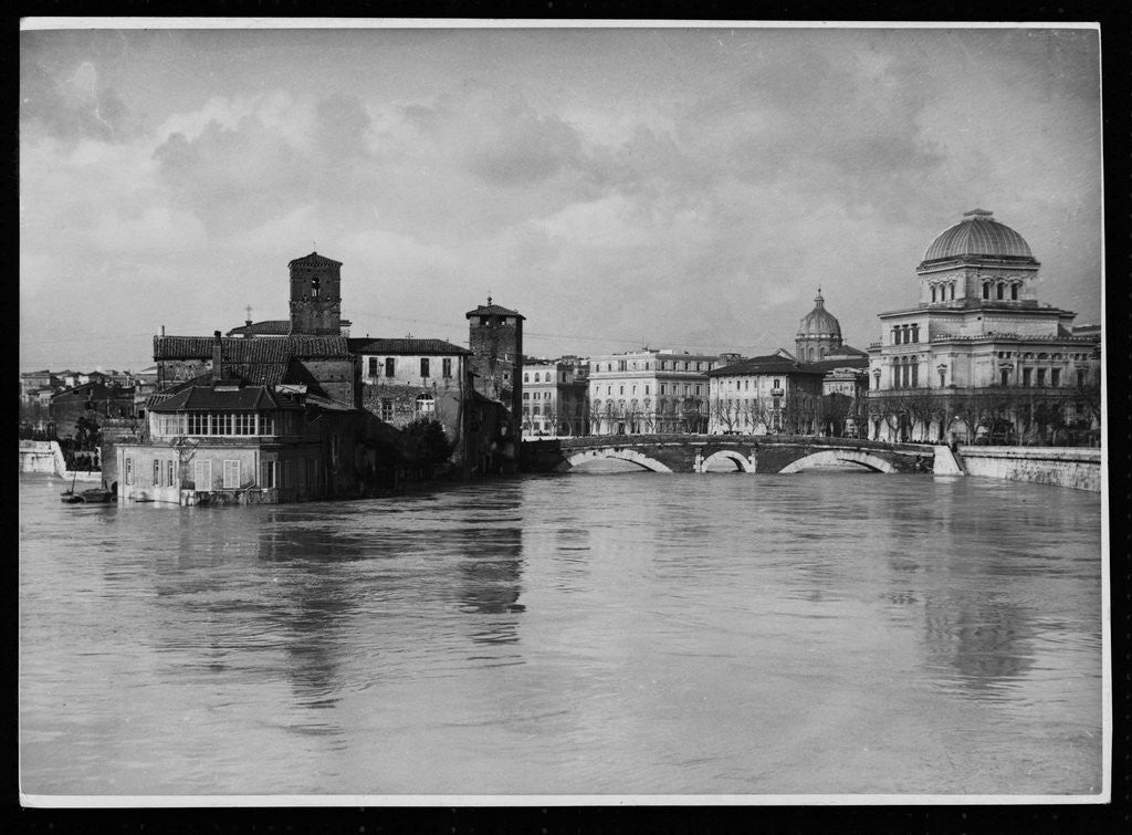 Detail of Floods in Rome by Anonymous