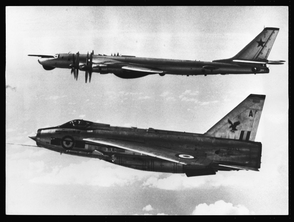 Detail of British Fighter Intercepting Soviet Bomber by Anonymous