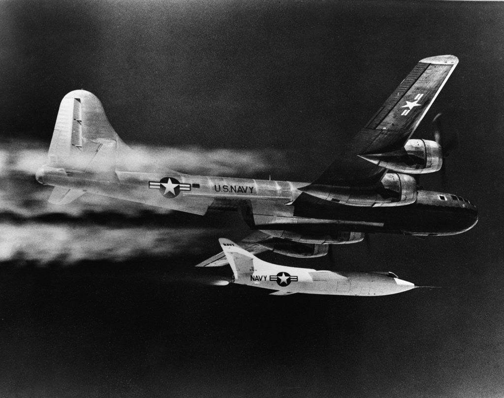 Detail of Douglas Skyrocket Launches from B-29 by Anonymous