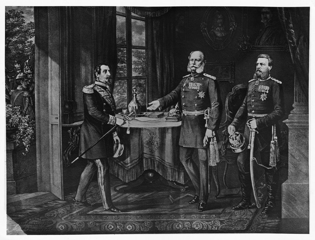 Detail of Surrender of Napoleon III by Anonymous