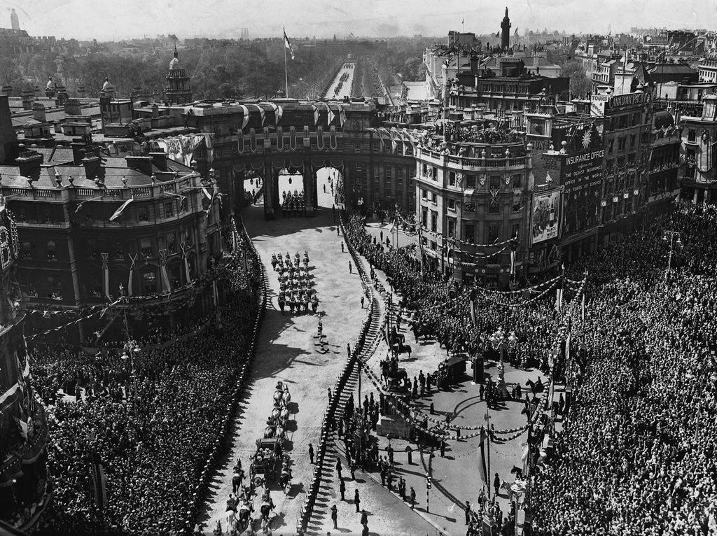 Detail of Jubilee Procession in London by Anonymous