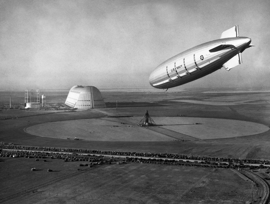 Detail of The Macon Approaches an Airfield by Corbis