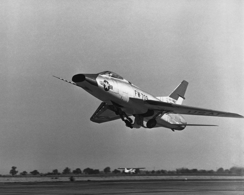 Detail of North American Super Sabre by Anonymous