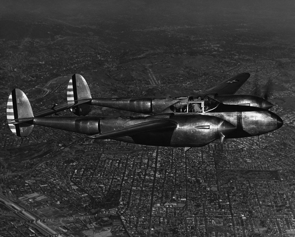 Detail of Lockheed Lightning by Anonymous