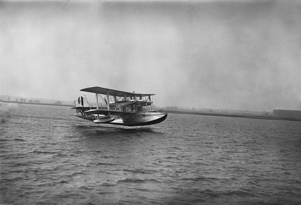 Detail of World's Largest Flying Boat by Anonymous