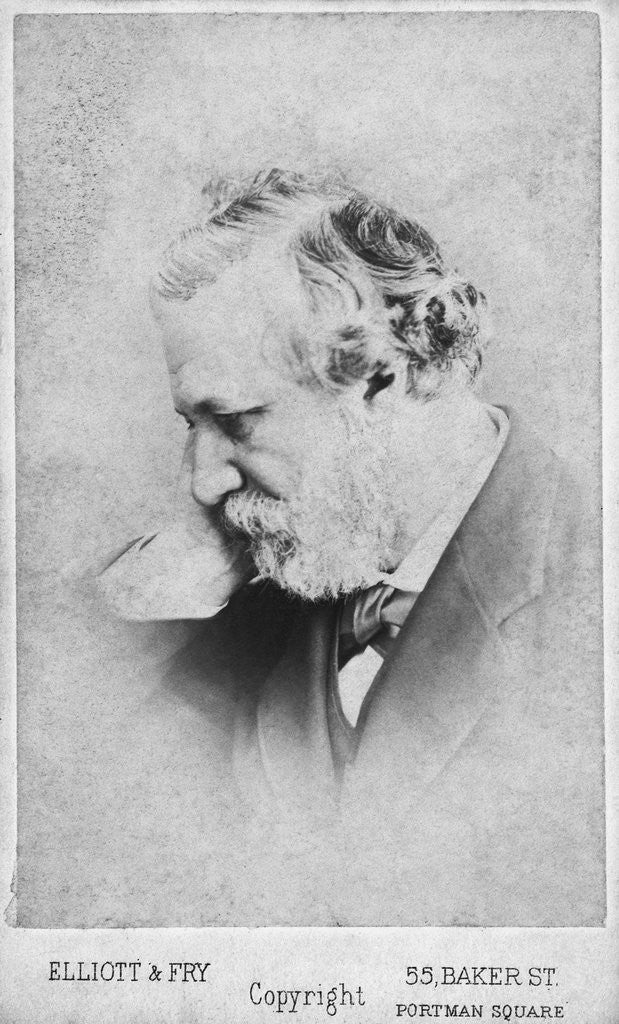 Detail of Robert Browning by Anonymous