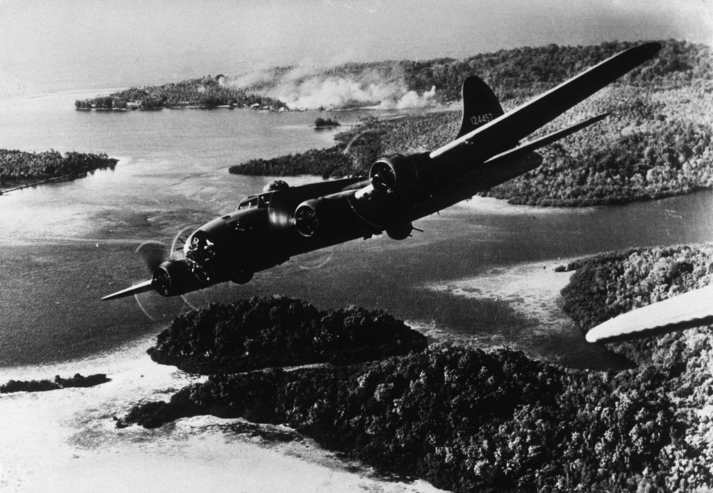 Detail of U.S. Flying Fortress, WWII by Anonymous