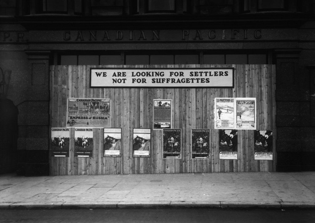 Detail of Canadian Publicity Notice by Anonymous