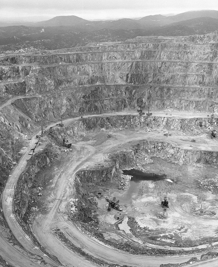 Detail of Mount Lyell Open Cast Mine by Anonymous