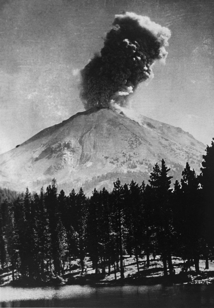 Detail of Volcano - Lassen Peak, USA by Anonymous