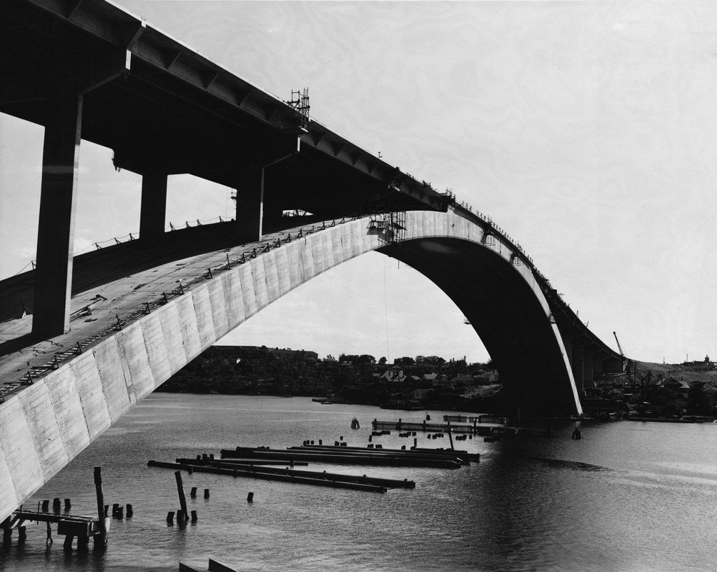 Detail of Construction of the Gladesville Bridge by Anonymous