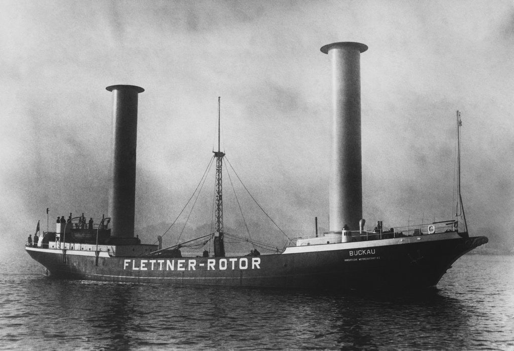 Detail of Rotor Ship Buckau by Anonymous