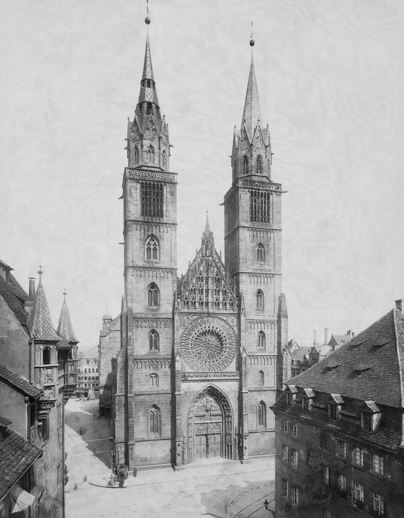 Detail of San Lorenzo in Nuremburg by Anonymous