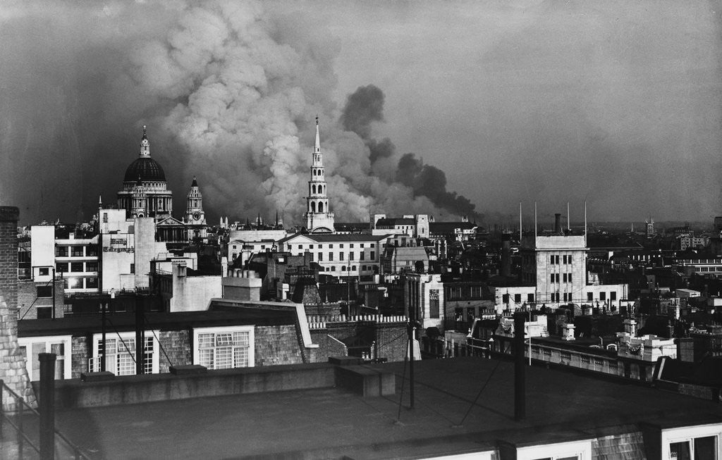 Detail of London During Blitz, September 1940 by Anonymous