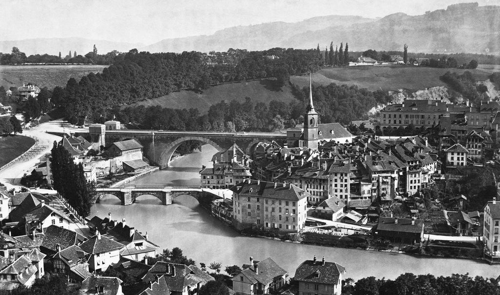 Detail of A View of Bern by Anonymous