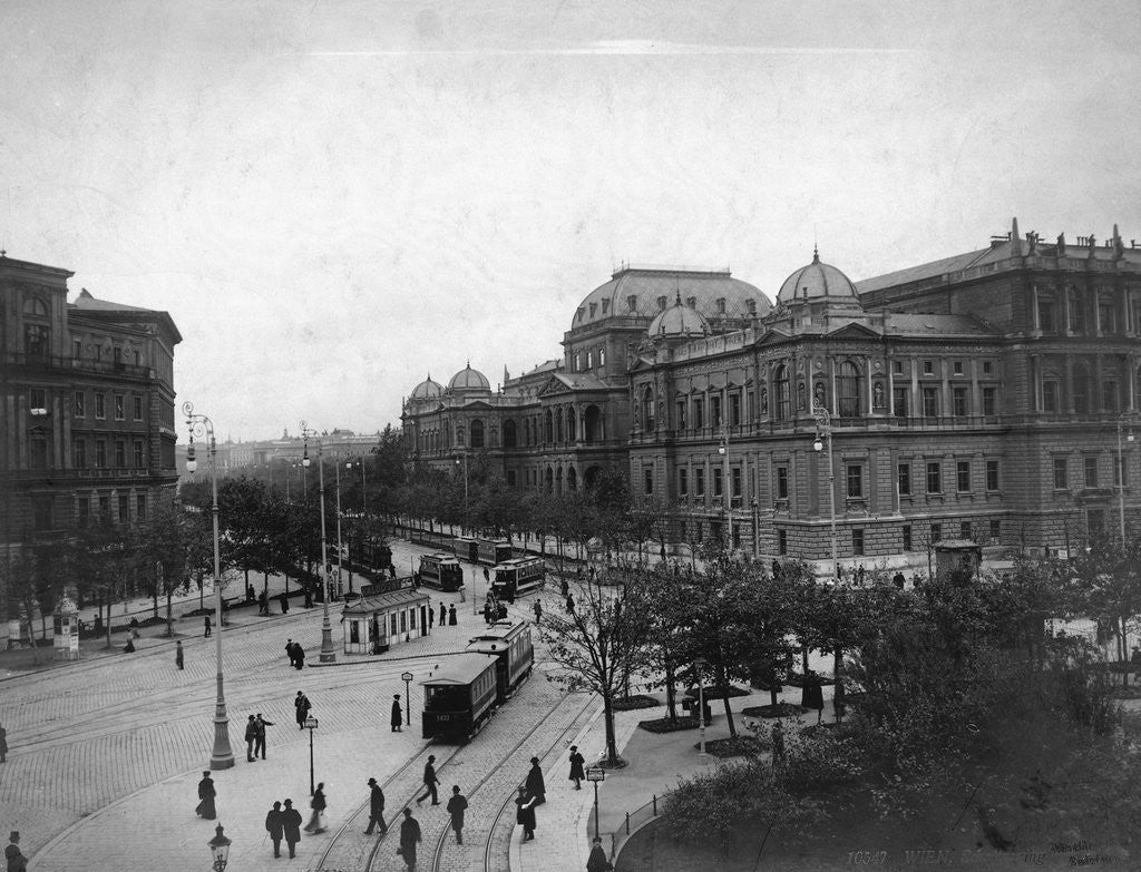Detail of University in Vienna by Anonymous