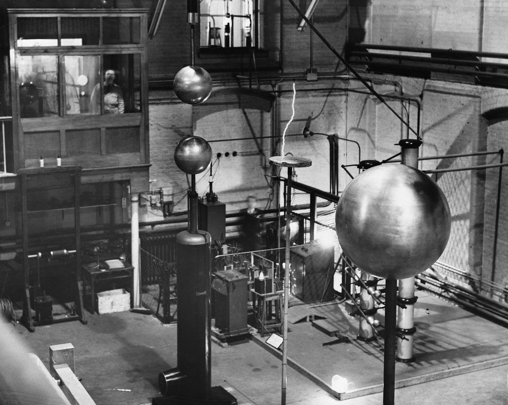 Detail of Equipment to Test Lightning by Anonymous
