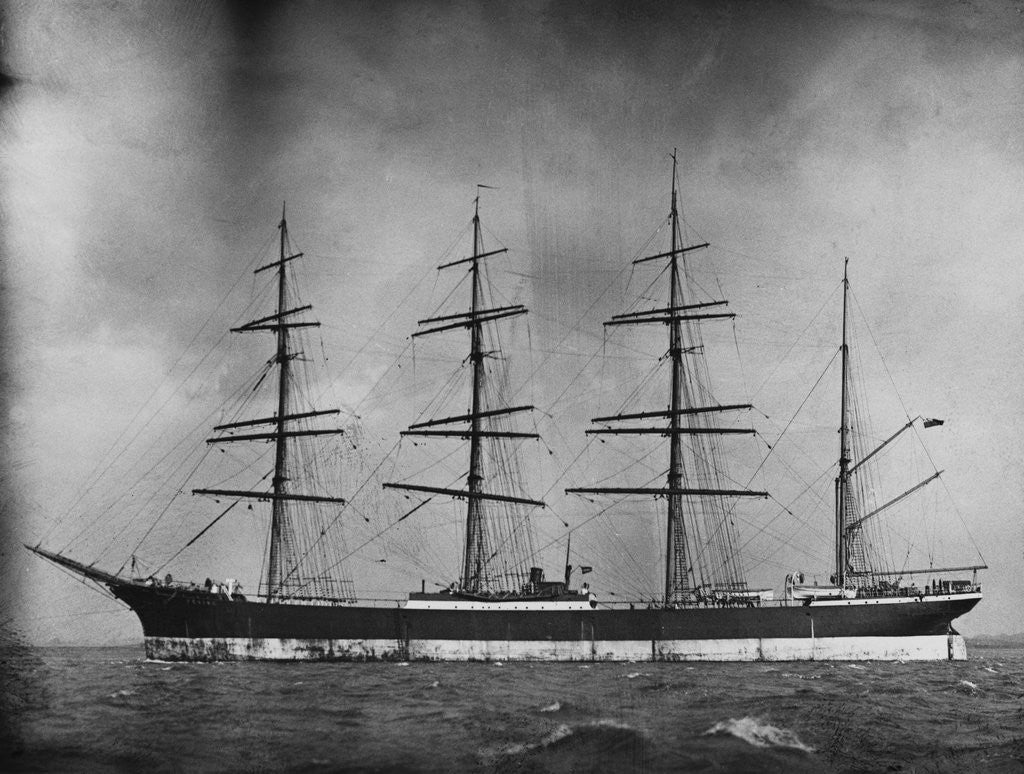 Detail of Training Ship Peking by Anonymous