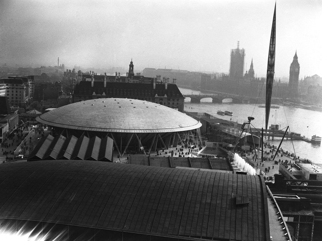 Detail of Festival of Britain Exhibition Ground by Anonymous