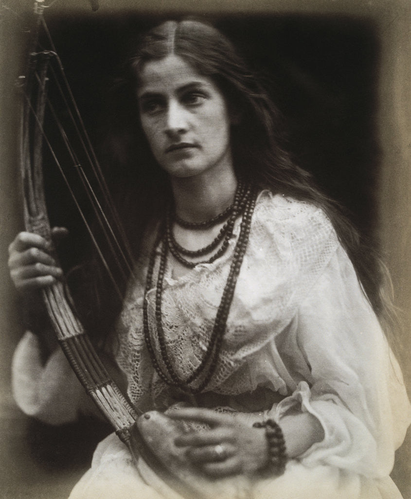 Detail of The Princess by Julia Margaret Cameron