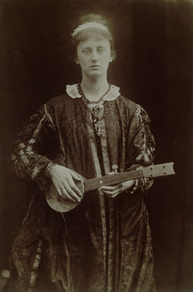 Detail of The Princess by Julia Margaret Cameron