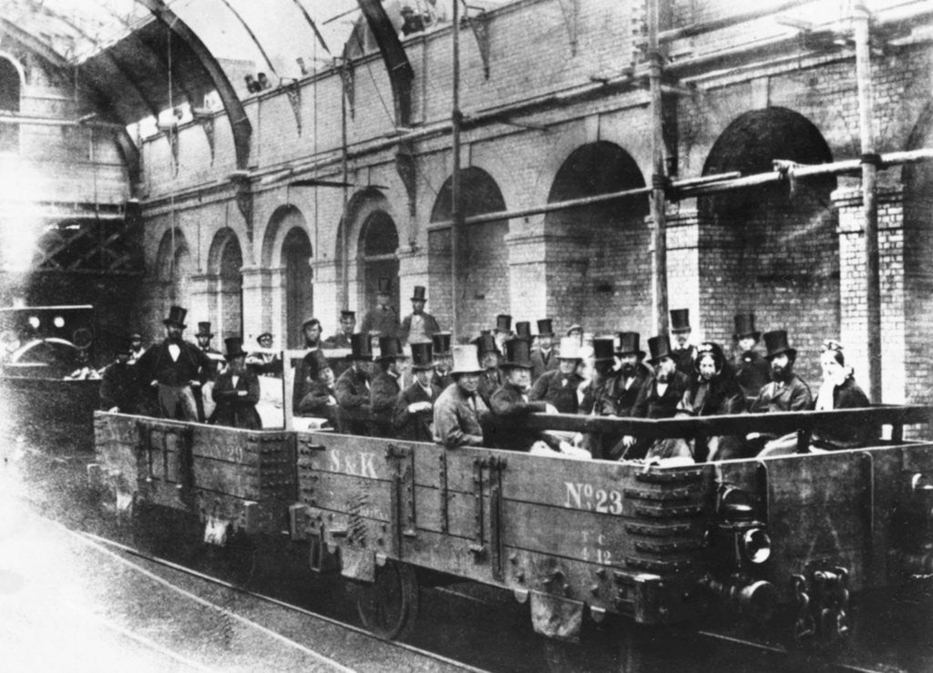 Detail of Edgeware Road Station by Anonymous