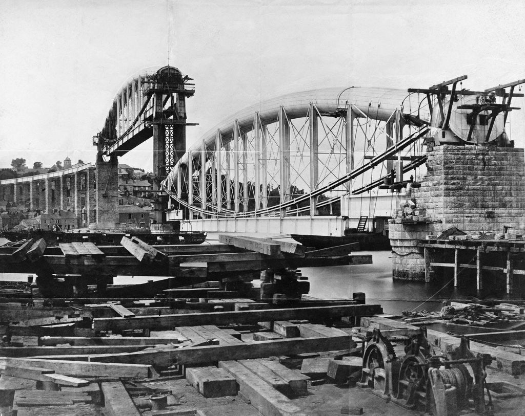 Detail of Construction of the Saltash Bridge by Anonymous