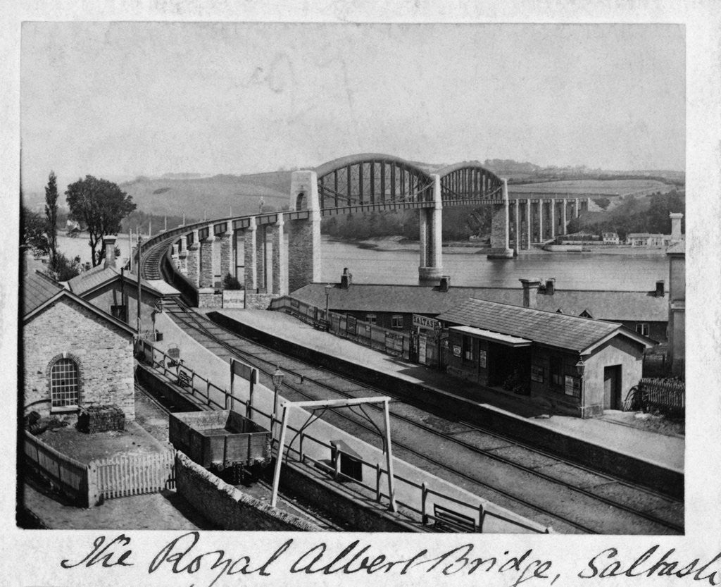 Detail of Saltash Railroad Bridge by Anonymous
