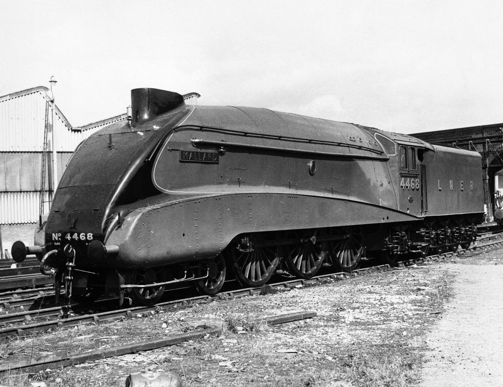 Detail of Mallard Locomotive by Anonymous