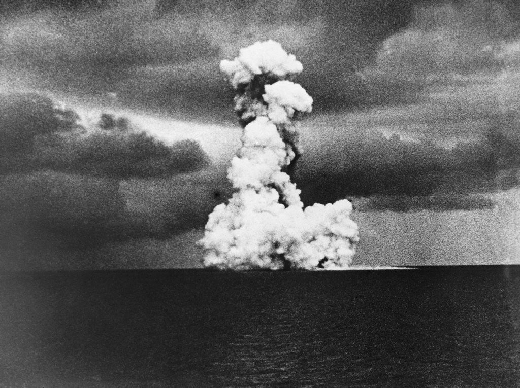 Detail of Krakatau Eruption by Anonymous