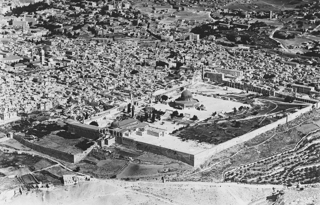 Detail of Jerusalem by Anonymous