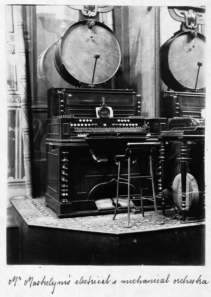 Detail of A Mechanical Orchestra by Anonymous