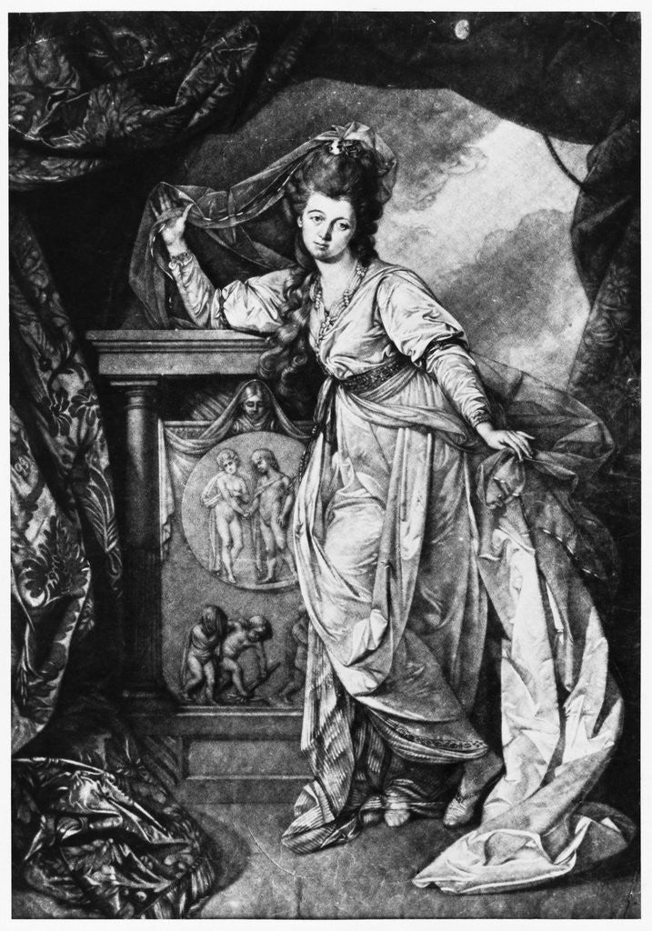 Detail of Elizabeth Farren as Hermione by Anonymous