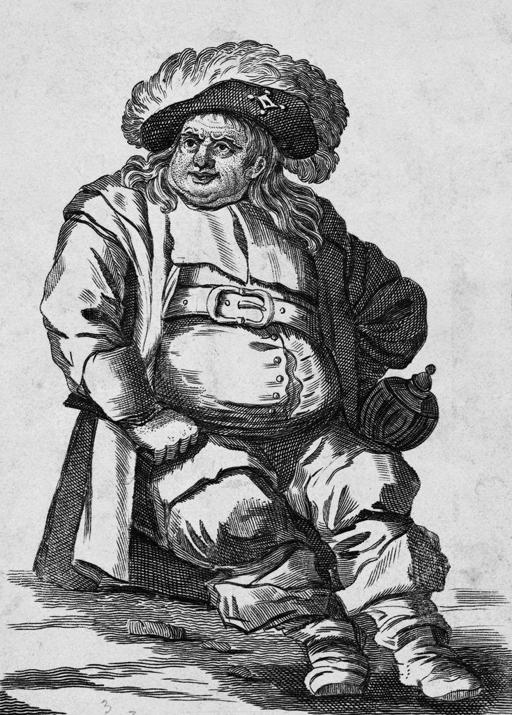 Detail of Kemble as Falstaff by Anonymous