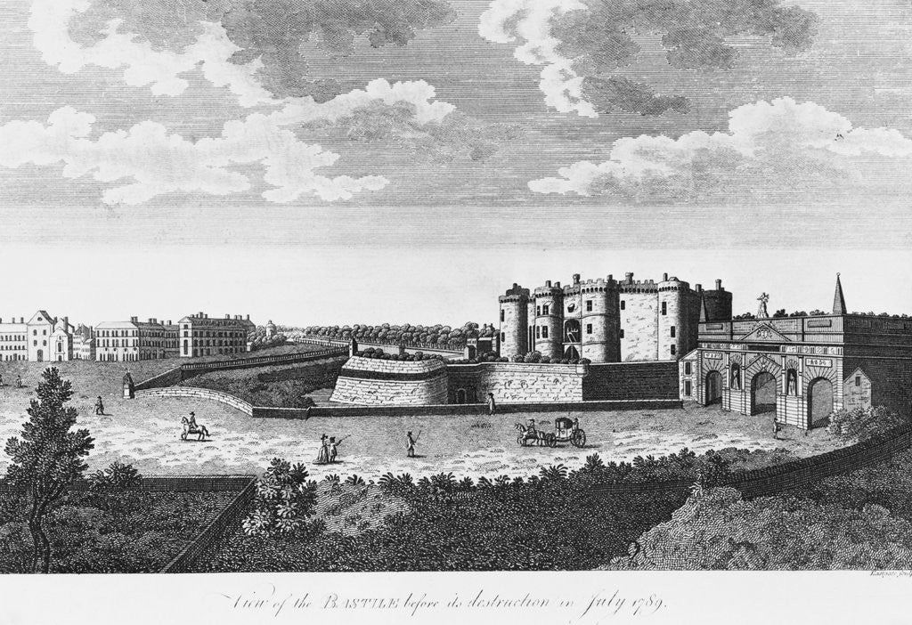 Detail of Bastille Buildings by Anonymous