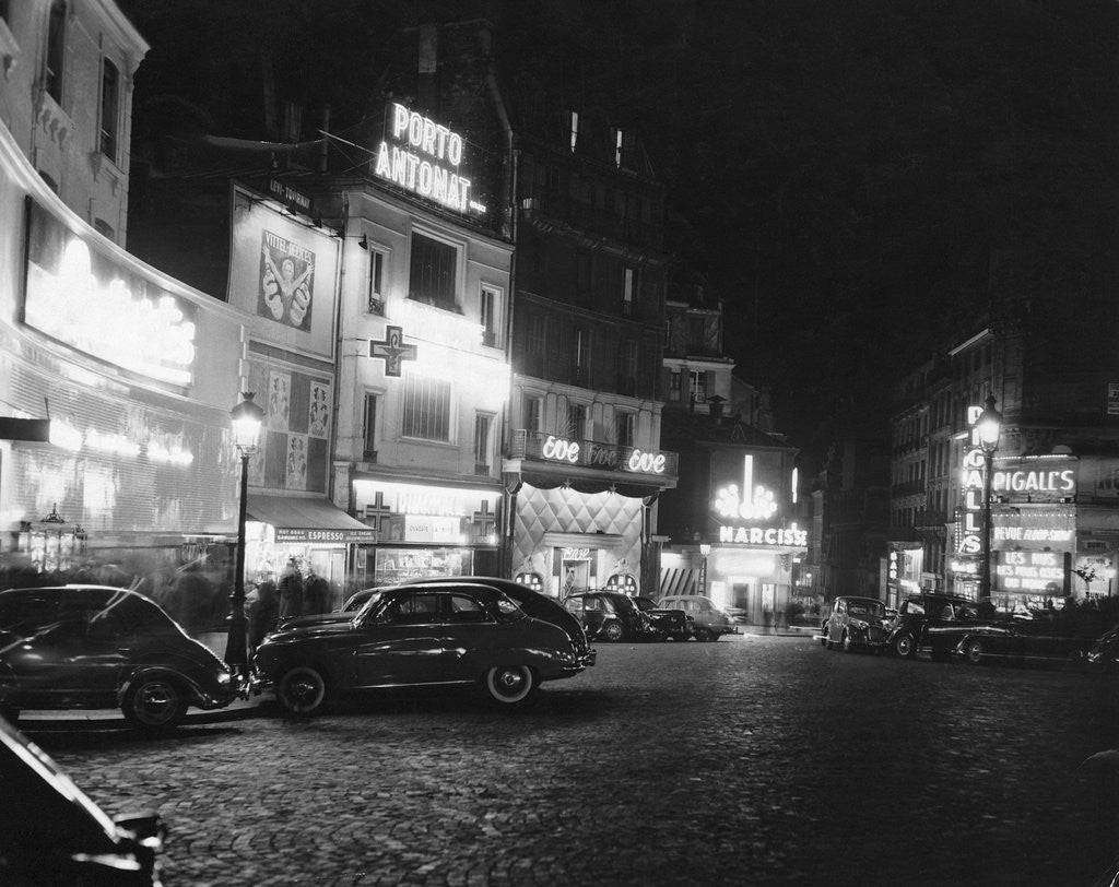 Detail of Place Pigalle by Anonymous