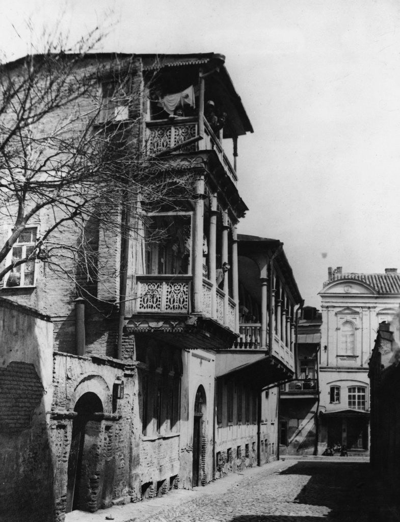 Detail of Street in the Tartar Quarter of Tiflis by Anonymous