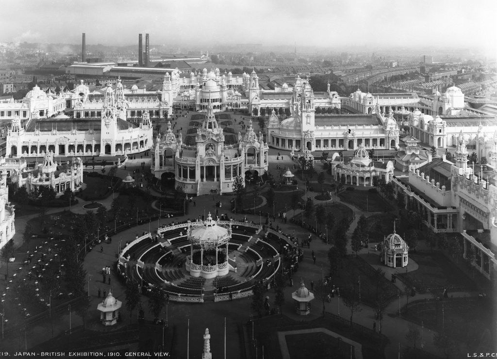 Detail of Japan-British Exhibition Ground by Anonymous