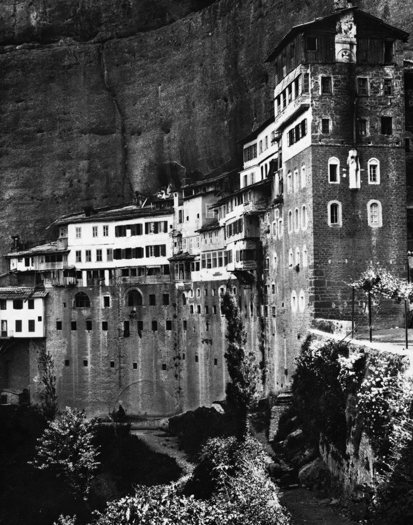 Detail of The Monastery Of Megaspeleon by Anonymous