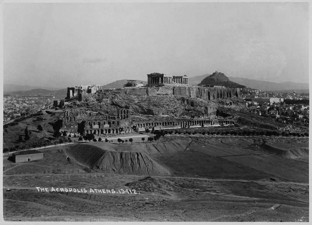 Detail of The Acropolis by Anonymous