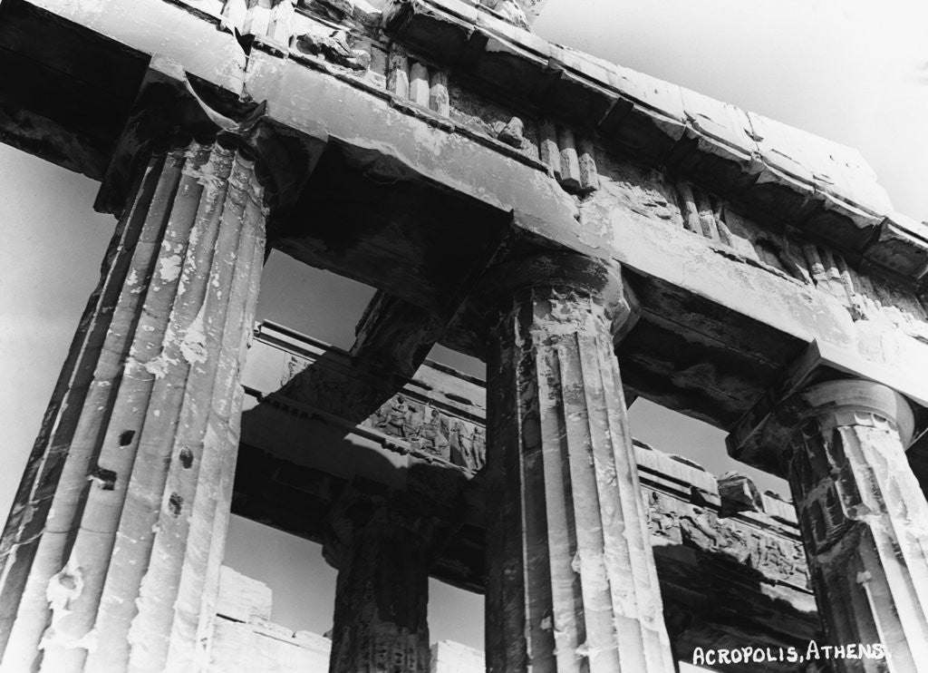 Detail of Ruins of the Acropolis by Anonymous