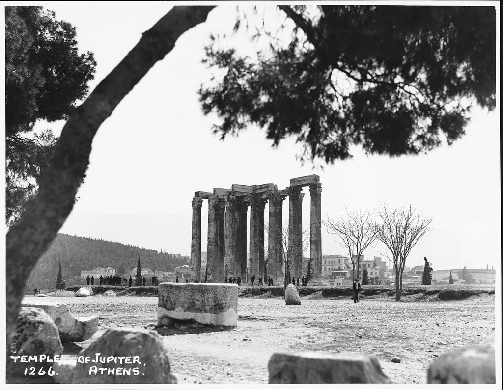 Detail of Temple of Olympian Zeus by Anonymous