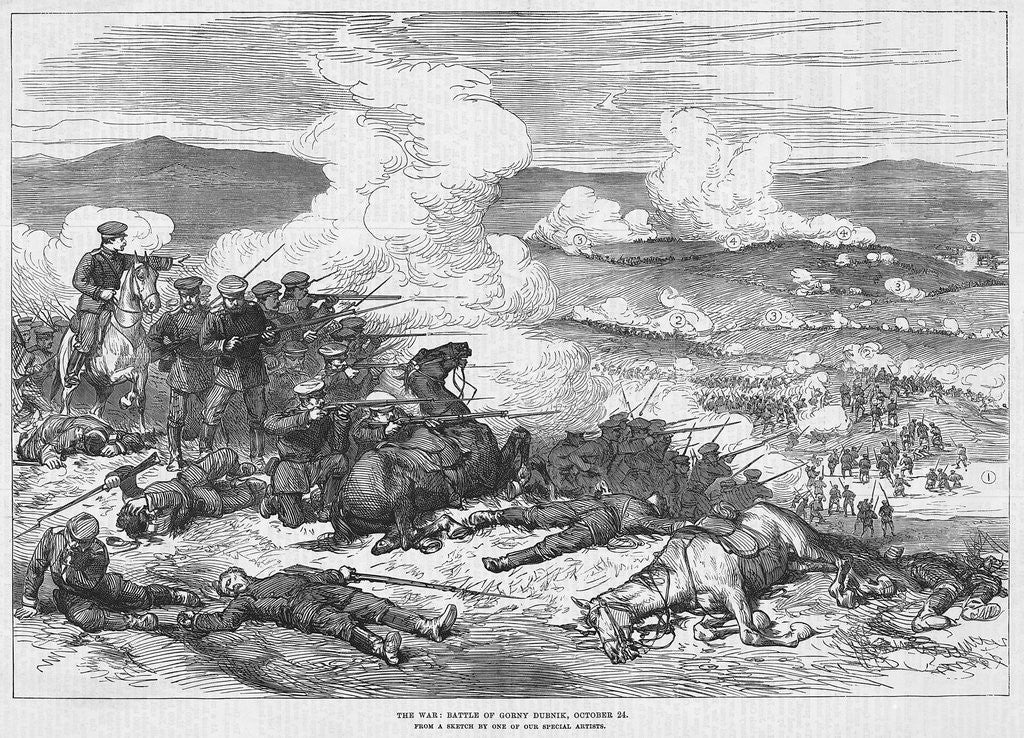 Detail of Battle of Gorny Dubnik by Anonymous