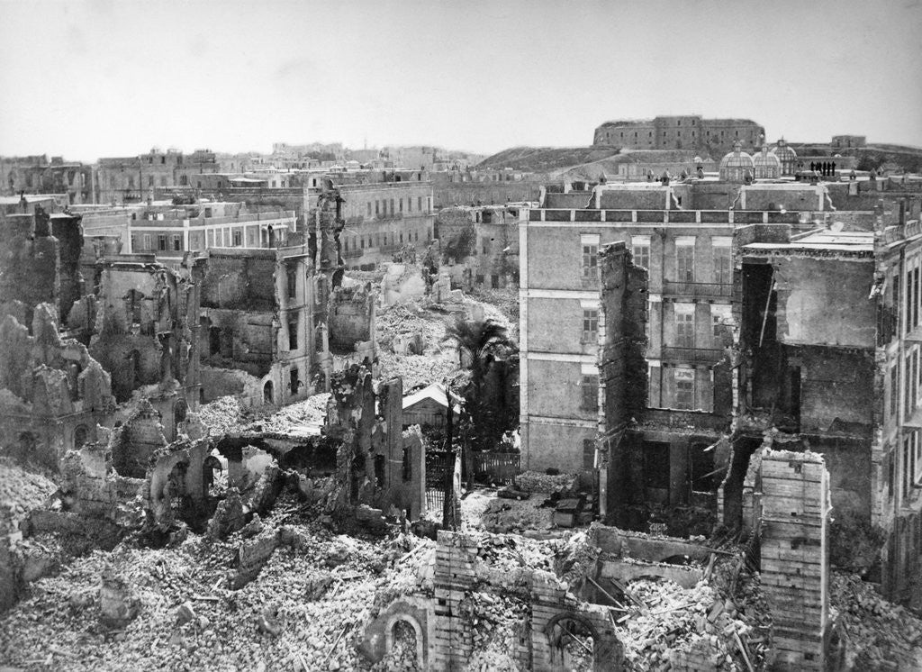Detail of Alexandria In Ruins by Anonymous