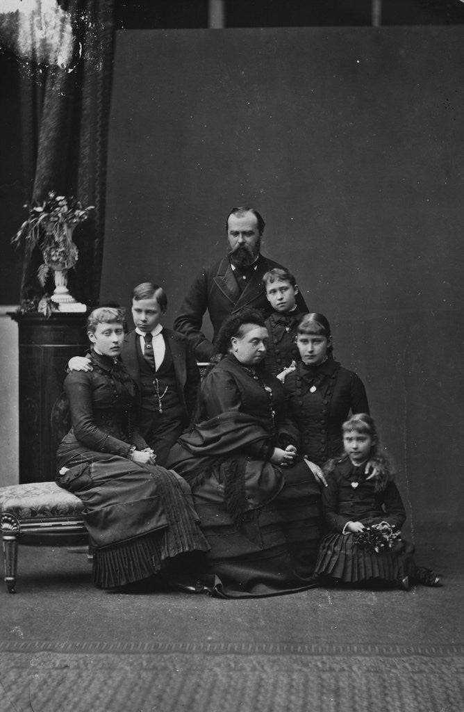 Detail of Queen Victoria and the Family of Princess Alice by Anonymous